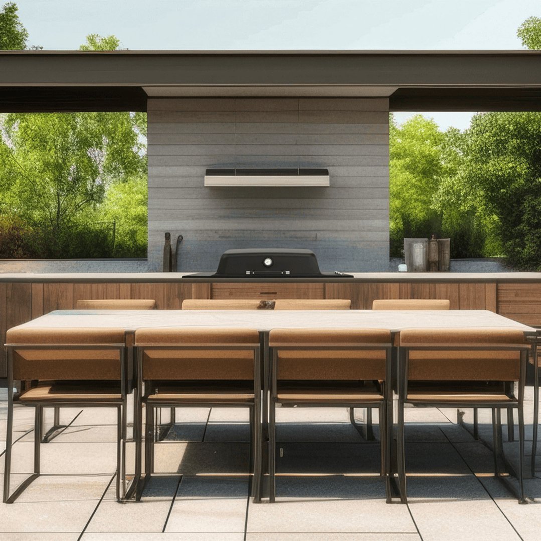 Everdure Furnace Built In BBQ (Black) EB3G1BA