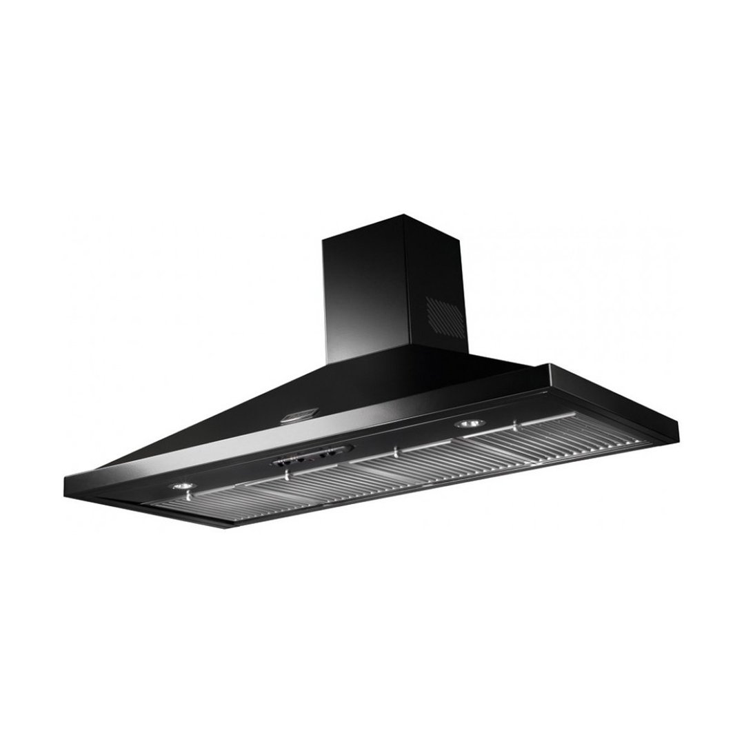 Falcon 110cm Canopy Rangehood Black FALHDCP110BC