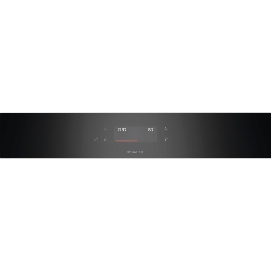 Electrolux 60cm Pyrolytic Oven with SteamBake, Black - 500 Series EVEP6615DF