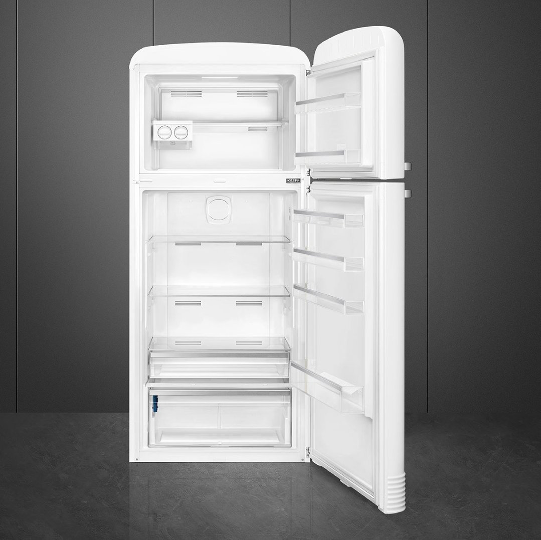 Smeg FAB 50 50’S Style Retro Refrigerator, Right Hand - White FAB50RWH5AU