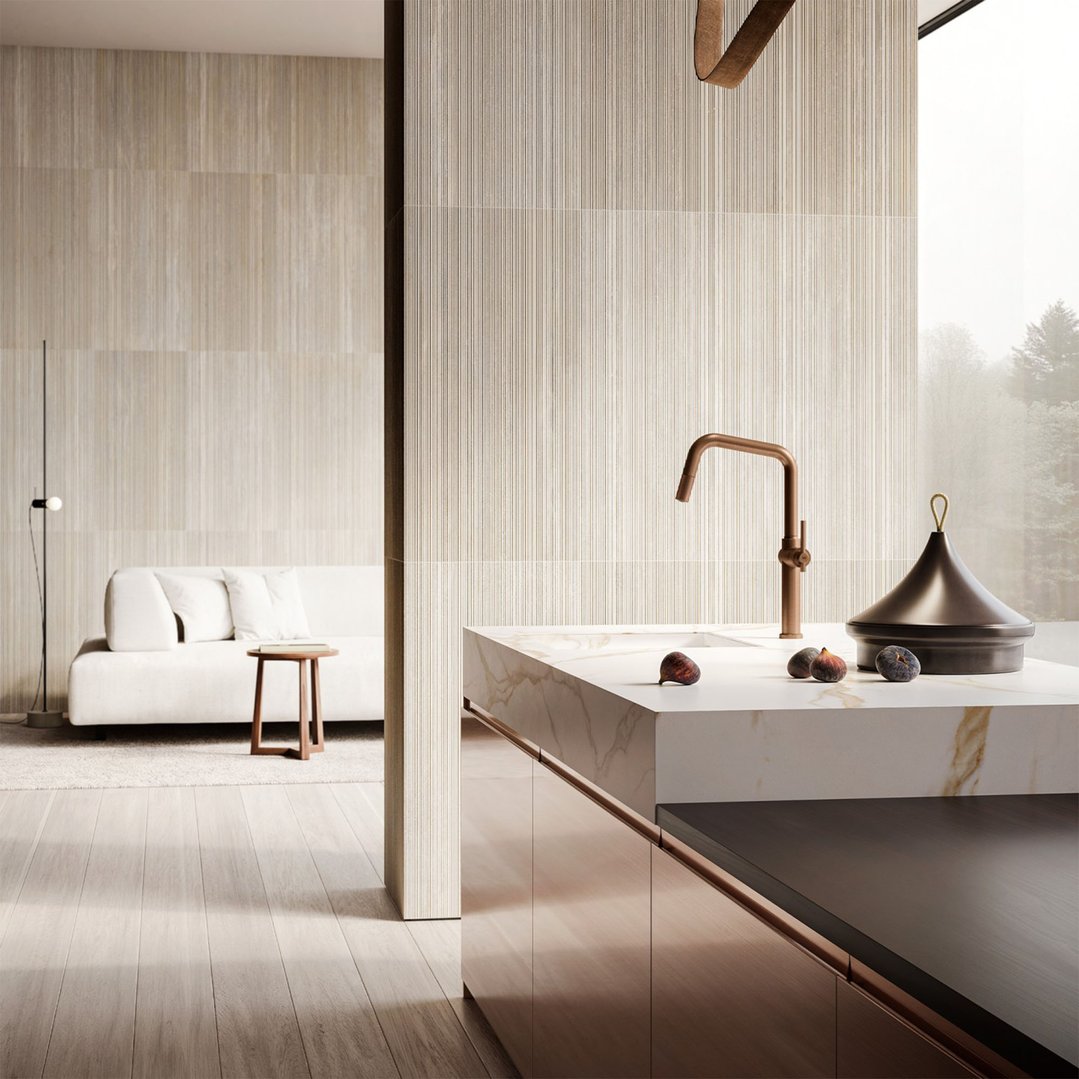 GESSI HABITO Pull-out Copper Brushed PVD 60652-708