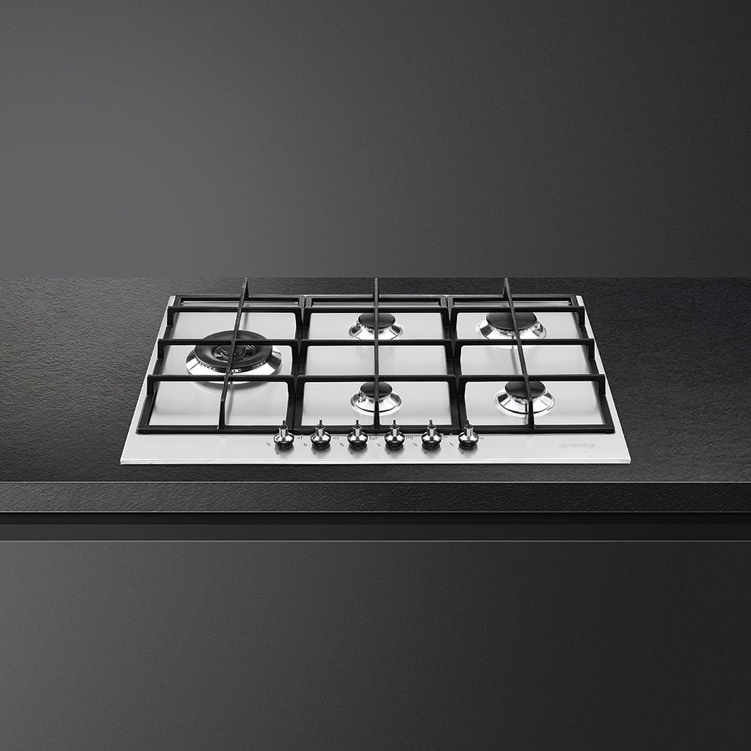 Smeg 72cm Classic Gas Cooktop PX375LAU