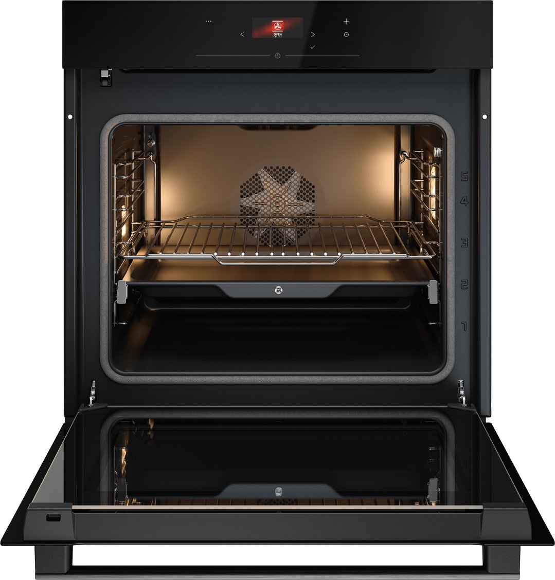 Asko Essence 60cm Pyrolytic Oven - Black Glass OTP26BGH-AU
