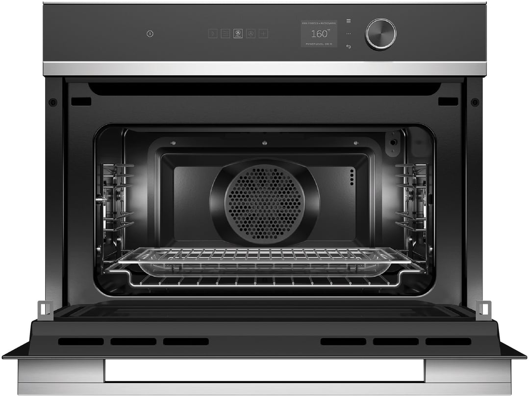 Fisher & Paykel 60cm Series 7 Contemporary Compact Combi-Microwave Oven OM60NDLX1