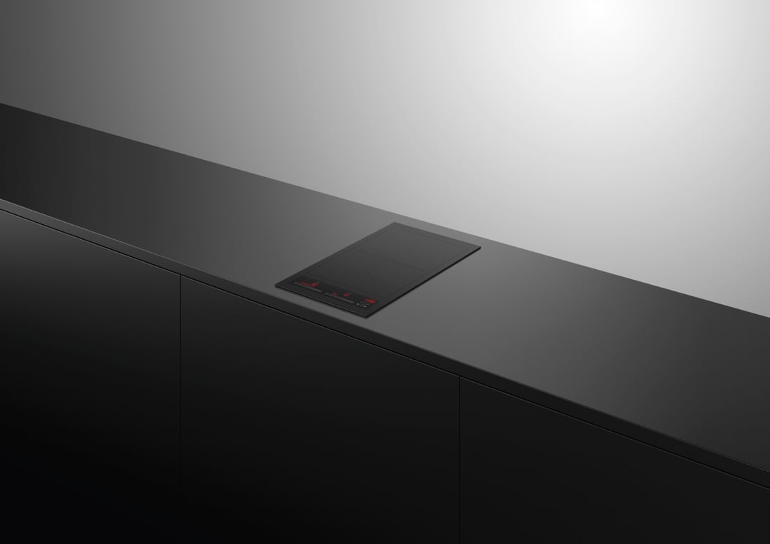 Fisher & Paykel 30cm Series 7, 2 Zone Induction Cooktop, SmartZone, Black CI302ZDTB5