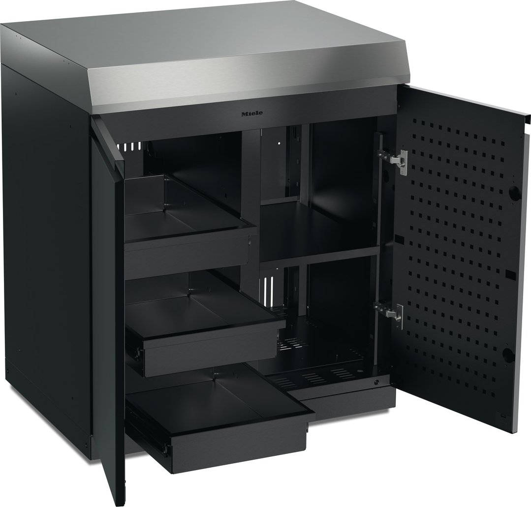 Miele Store L C Outdoor Kitchen Storage Module with Shelves & Drawers 13101280