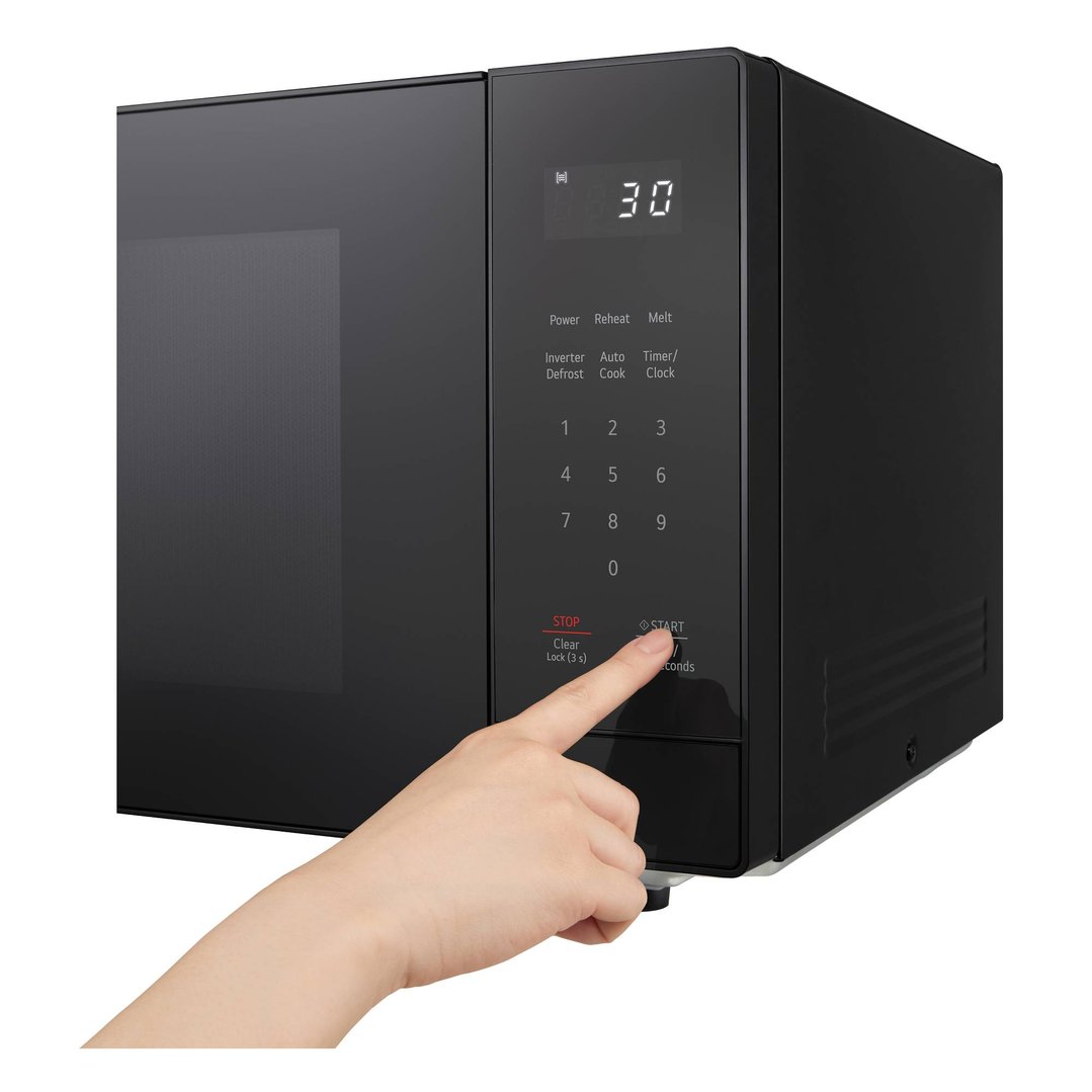 LG 32L, 1200W, Inverter Flatbed Microwave, Black MF3226PBS