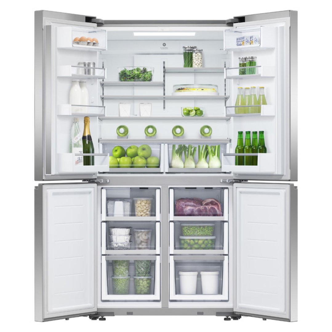 Fisher & Paykel 538L Series 7 Quad Door Refrigerator Freezer, Ice & Water RF605QNUVX1