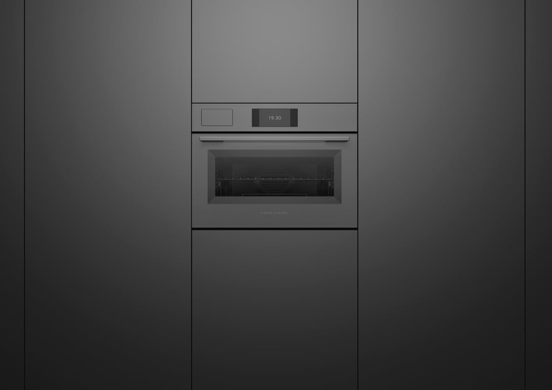 Fisher & Paykel 60cm Minimal Compact Combi-Steam Oven, Grey OS60NAMVTG5