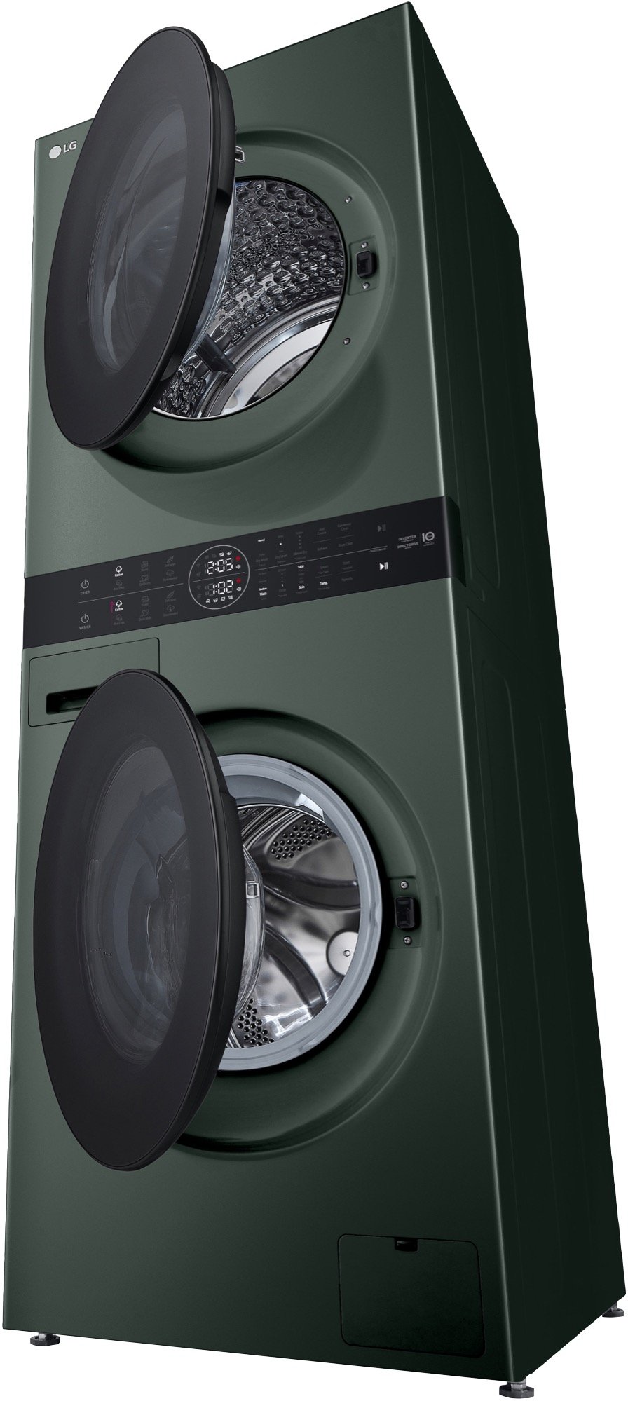 LG WashTower™ Compact All-In-One Stacked Washer Dryer - Forest Green WWT-1210FGX