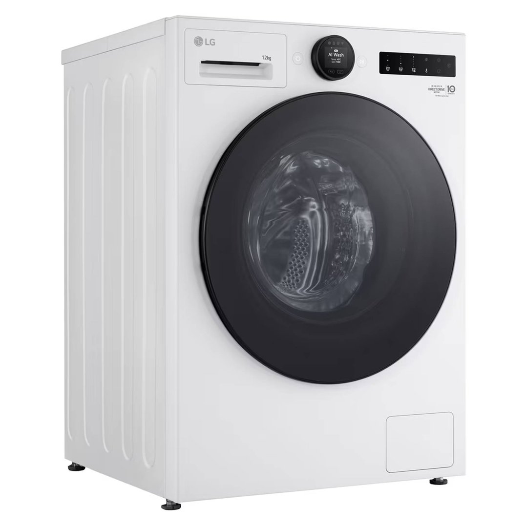 LG 12kg Series 9 Front Load Washer White - Steam+ WX9-1412W