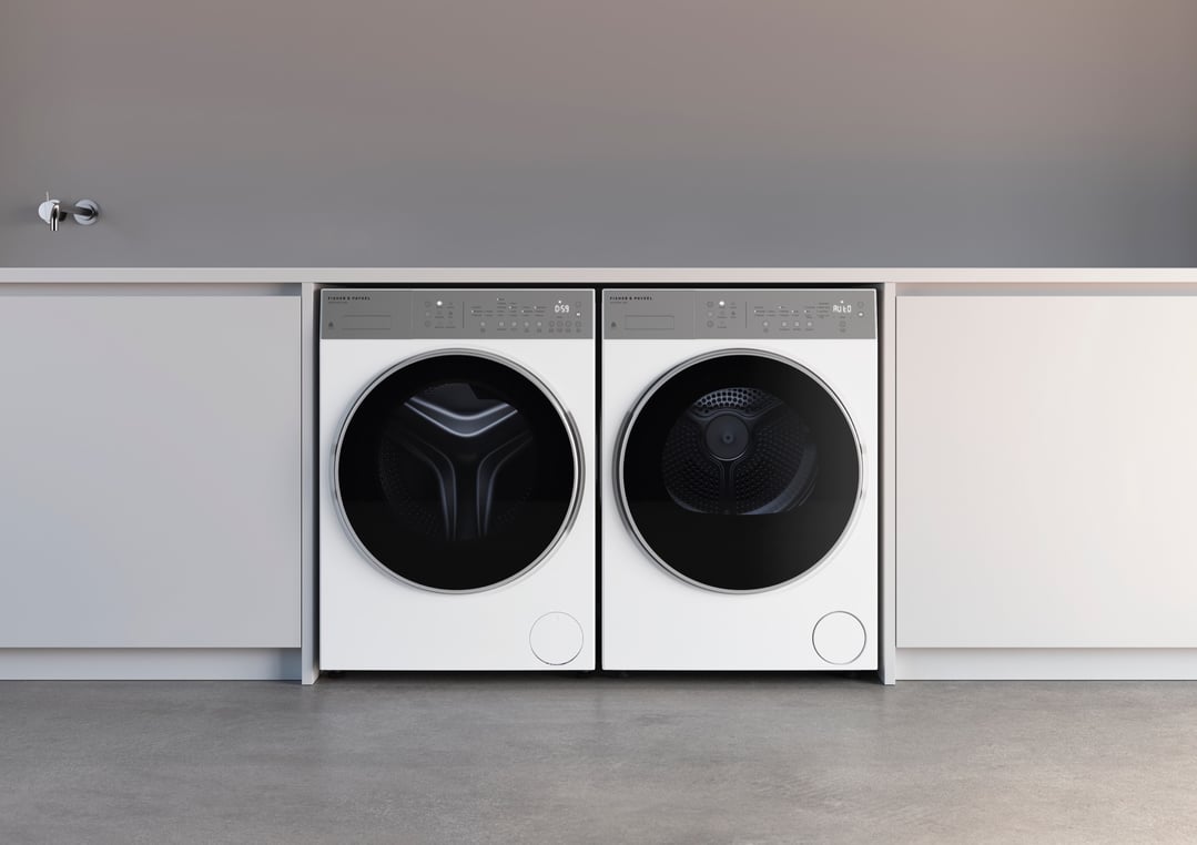 Fisher & Paykel 8kg Series 5 Contemporary Front Loader Washer - White WH8060J5
