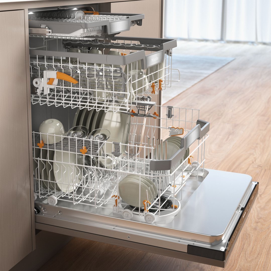 Miele 60cm XXL Fully Integrated Dishwasher with AutoOpen Drying, PowerDisk and Knock2Open G7799SCVIXXL