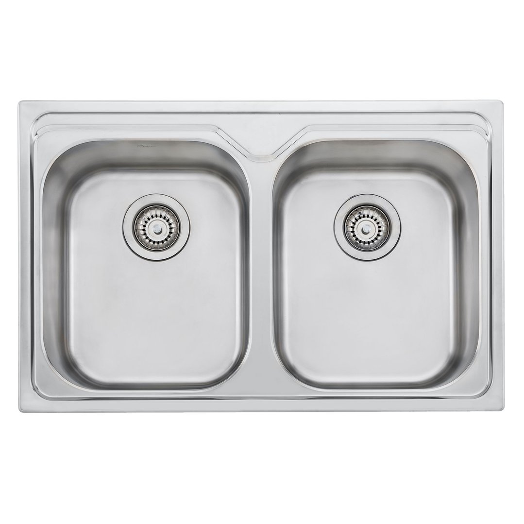 Oliveri Diaz Double Bowl Universal Sink DZ23TU