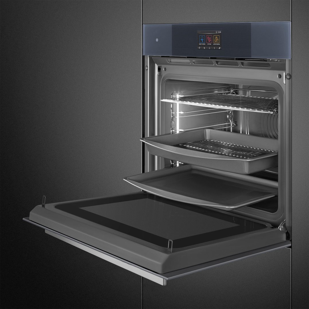 Smeg Linea 60cm Omnichef Oven - Neptune Grey SO6104APG