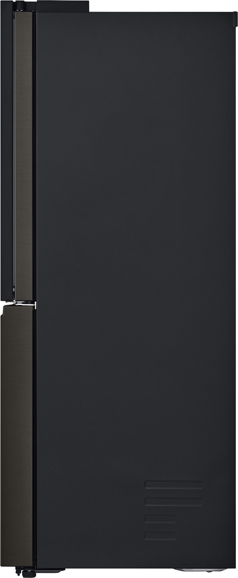 LG 642L French Door Fridge in Black Stainless Finish GF-V700BSLC