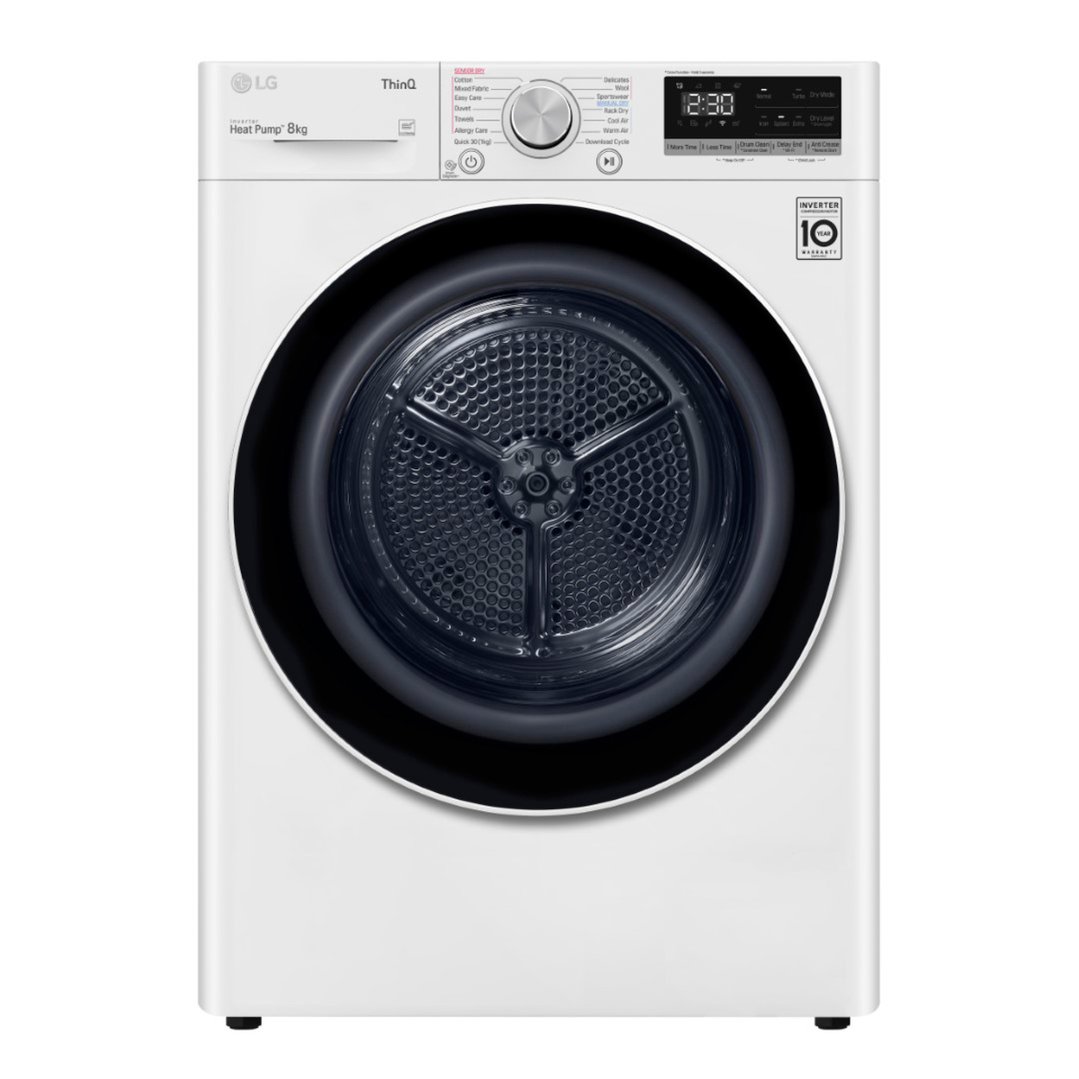 LG 8kg Series 5 Heat Pump Dryer DVH508W