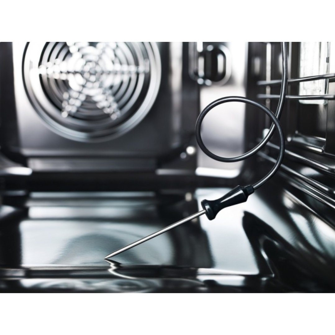 Asko 60cm Craft Pyrolytic Oven Black steel OP8687B