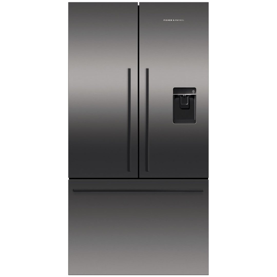 Fisher & Paykel 569L Series 7 French Door Refrigerator Freezer, Ice & Water RF610ADUB5