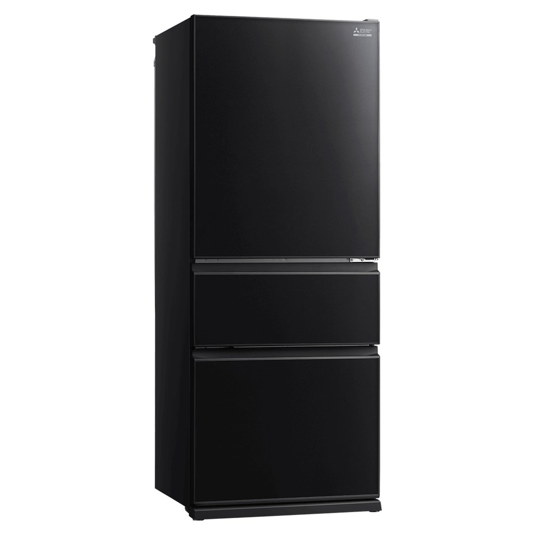 Mitsubishi Electric 450L Bottom Mount Fridge - Black MR-CGX450ER-GBK-A