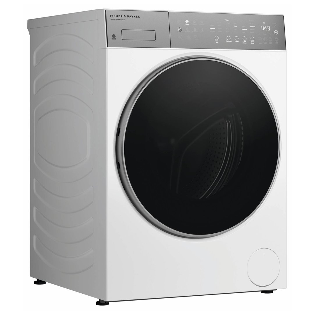 Fisher & Paykel 10kg Series 5 Contemporary Front Loader Washer - White WH1060P5
