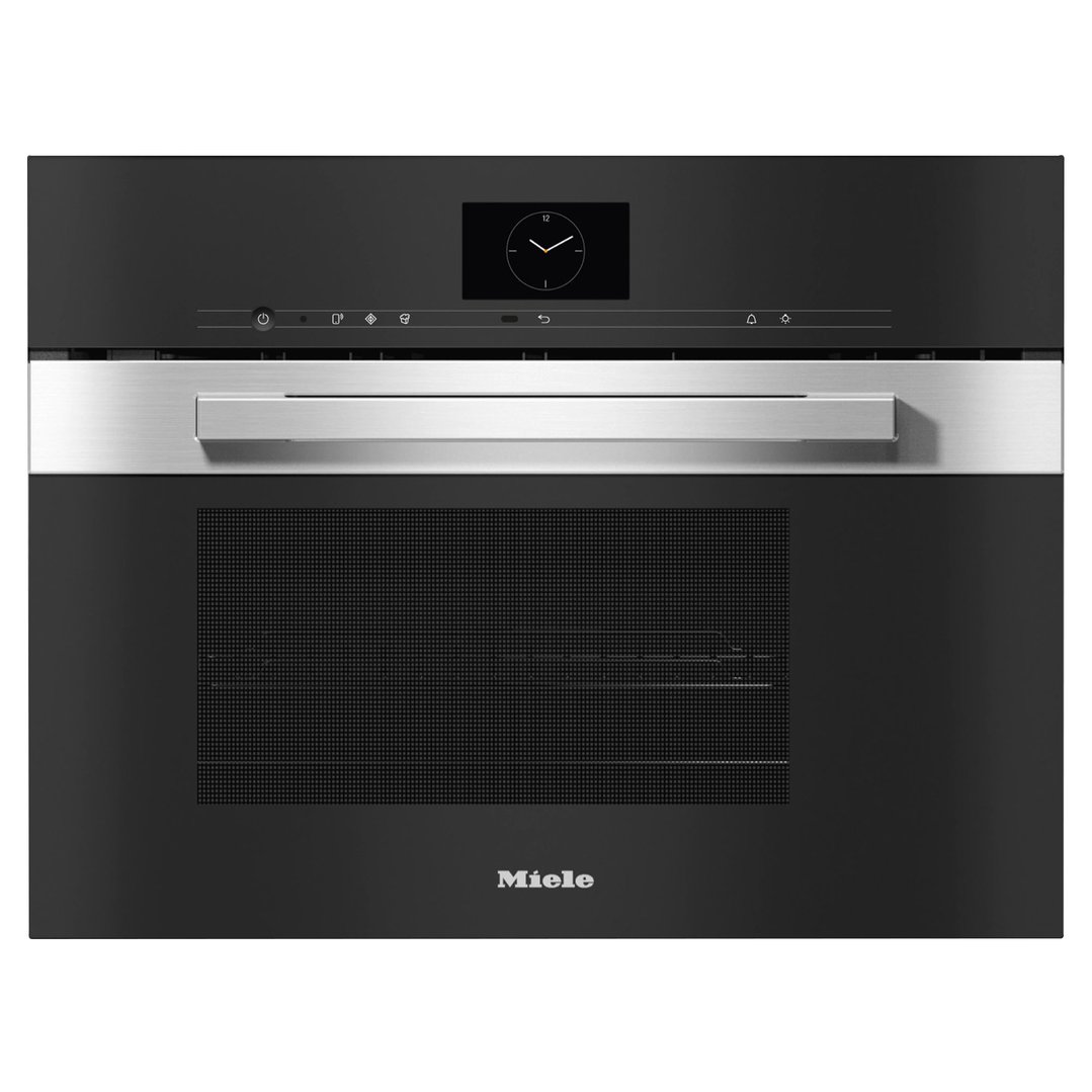 Miele 45cm Steam and Microwave Combination Oven with M Touch Display and Wi-Fi Connectivity CleanSteel DGM7640