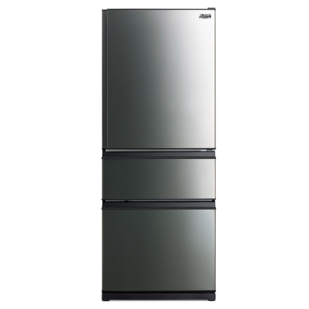 Mitsubishi Electric 450L Multi Drawer Fridge Black Stainless Steel MR-CX450ER-BST