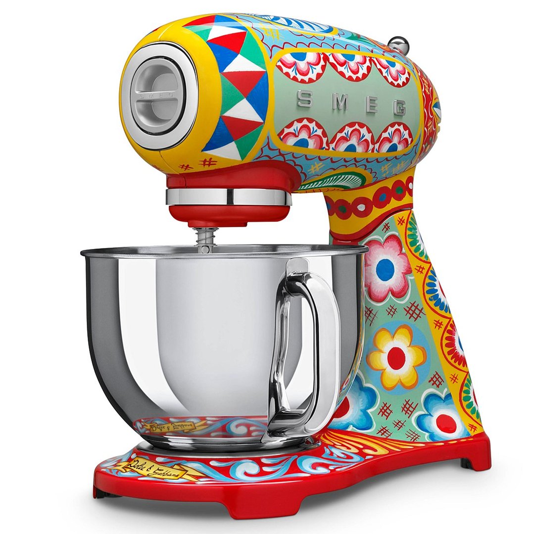 Smeg Dolce & Gabbana 50s Retro Style Stand Mixer SMF03DGAU