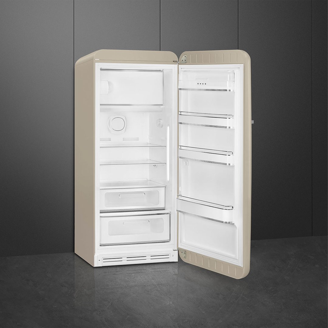 Smeg FAB 28 50’S Style Retro Refrigerator, Right Hand - Perfectly Pale FAB28RDPP5