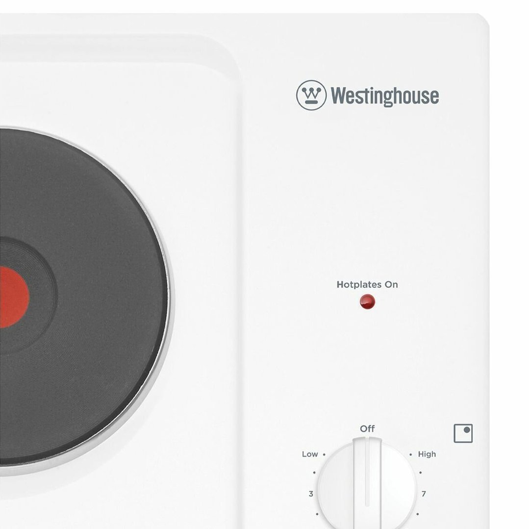 Westinghouse 60cm Electric Solid Cooktop WHS642WC