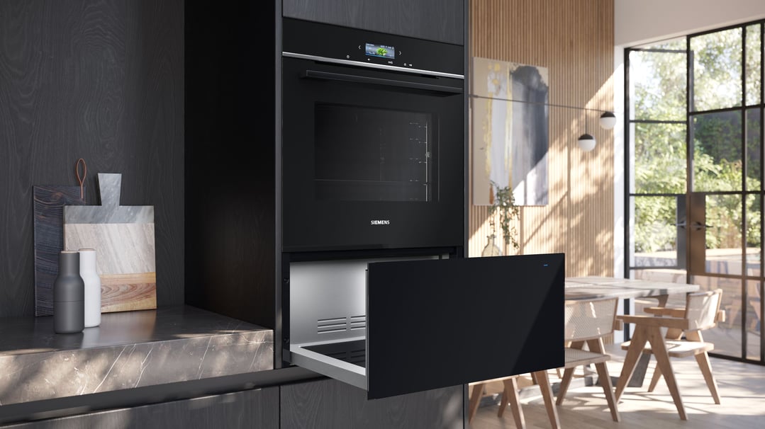 Siemens iQ700 Built in Warming Drawer BI710D1B1B