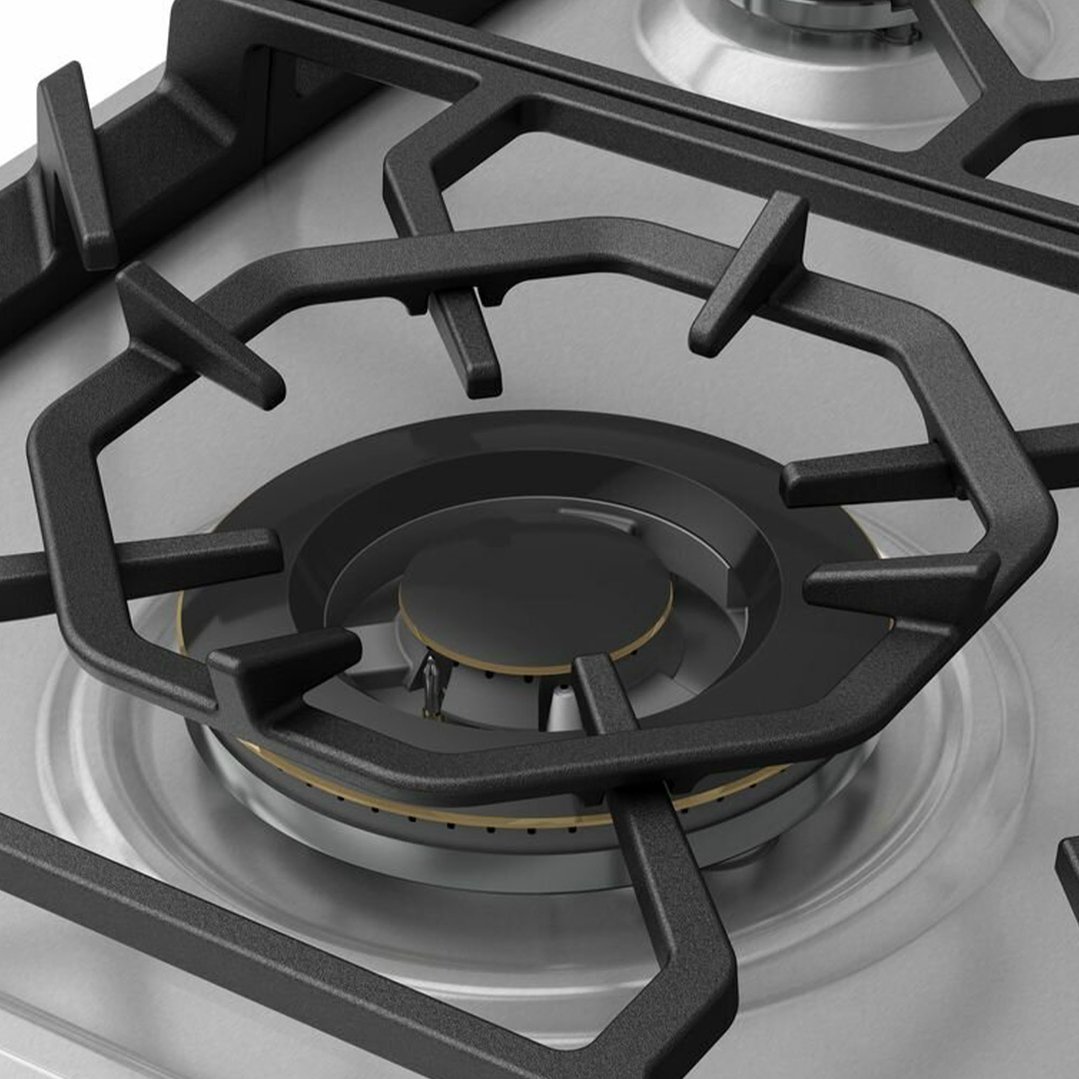 Westinghouse 90cm 5 Burner Gas Cooktop. WHG958SC