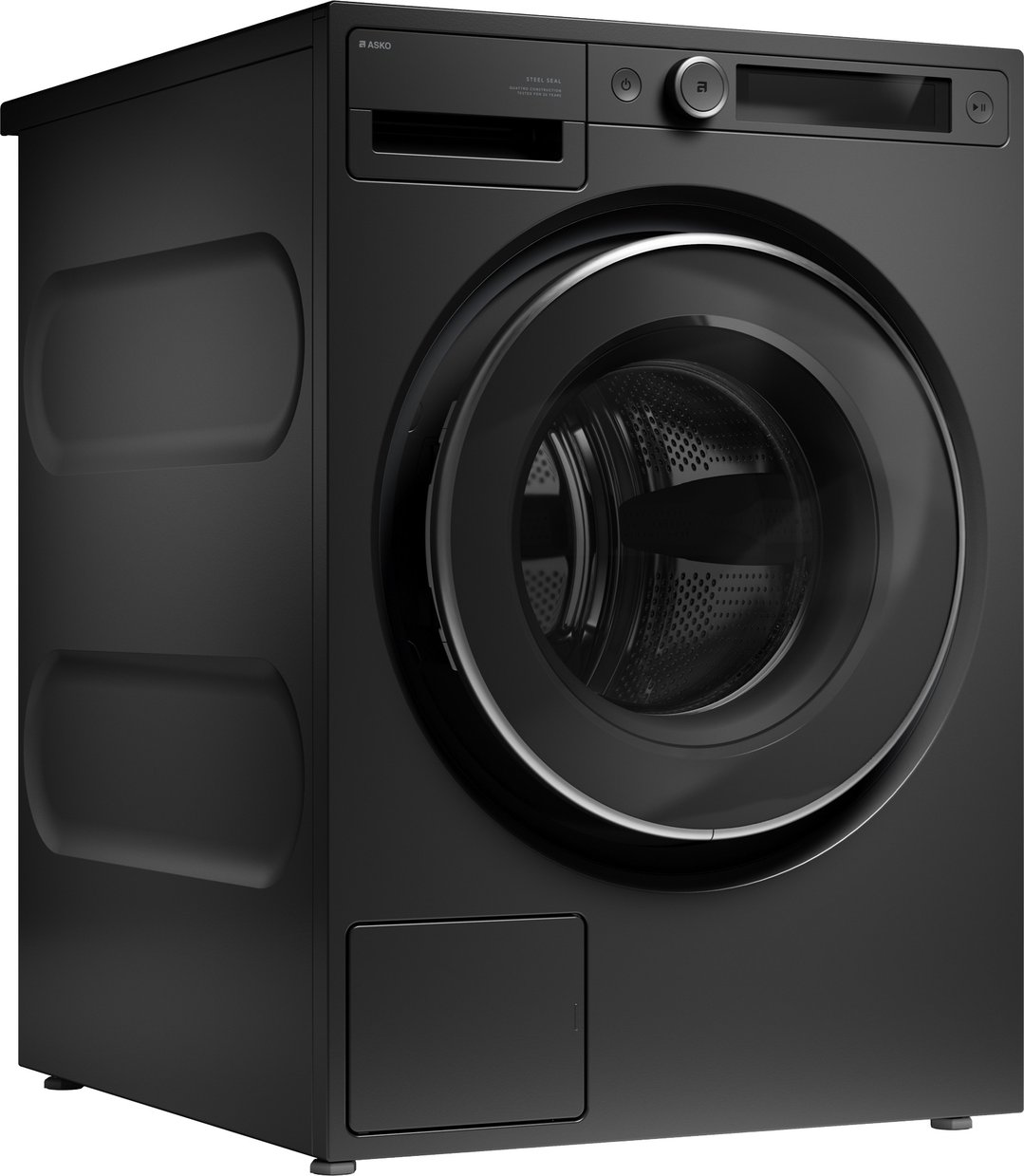 Asko 11kg Style Steel Seal™ Front Load Washing Machine - Graphite Black W5114RXLGAU