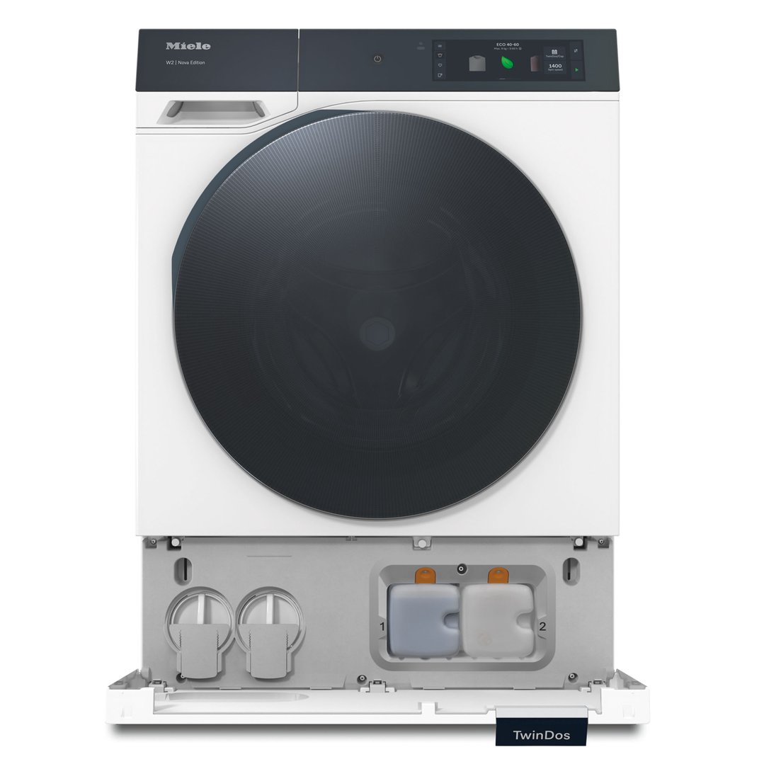 Miele Nova 10kg Front Load Washing Machine with Automatic Dosing and Ribless InfinityCare Drum WQ1200WPS