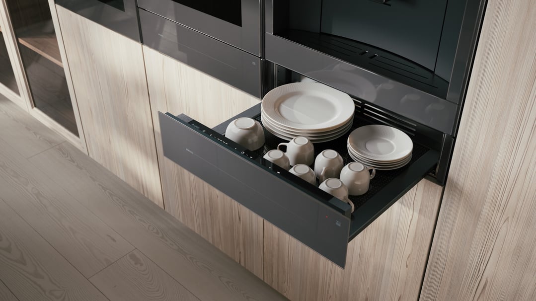 Asko Elements Warming Drawer - Pearl Grey ODW8128GG