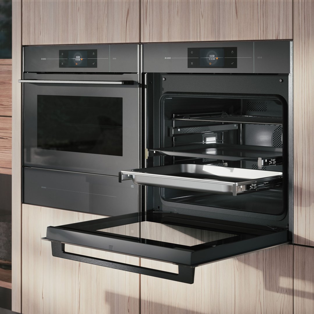 Asko Elements 60cm Combi Steam Oven - Pearl Grey OCS8678GG