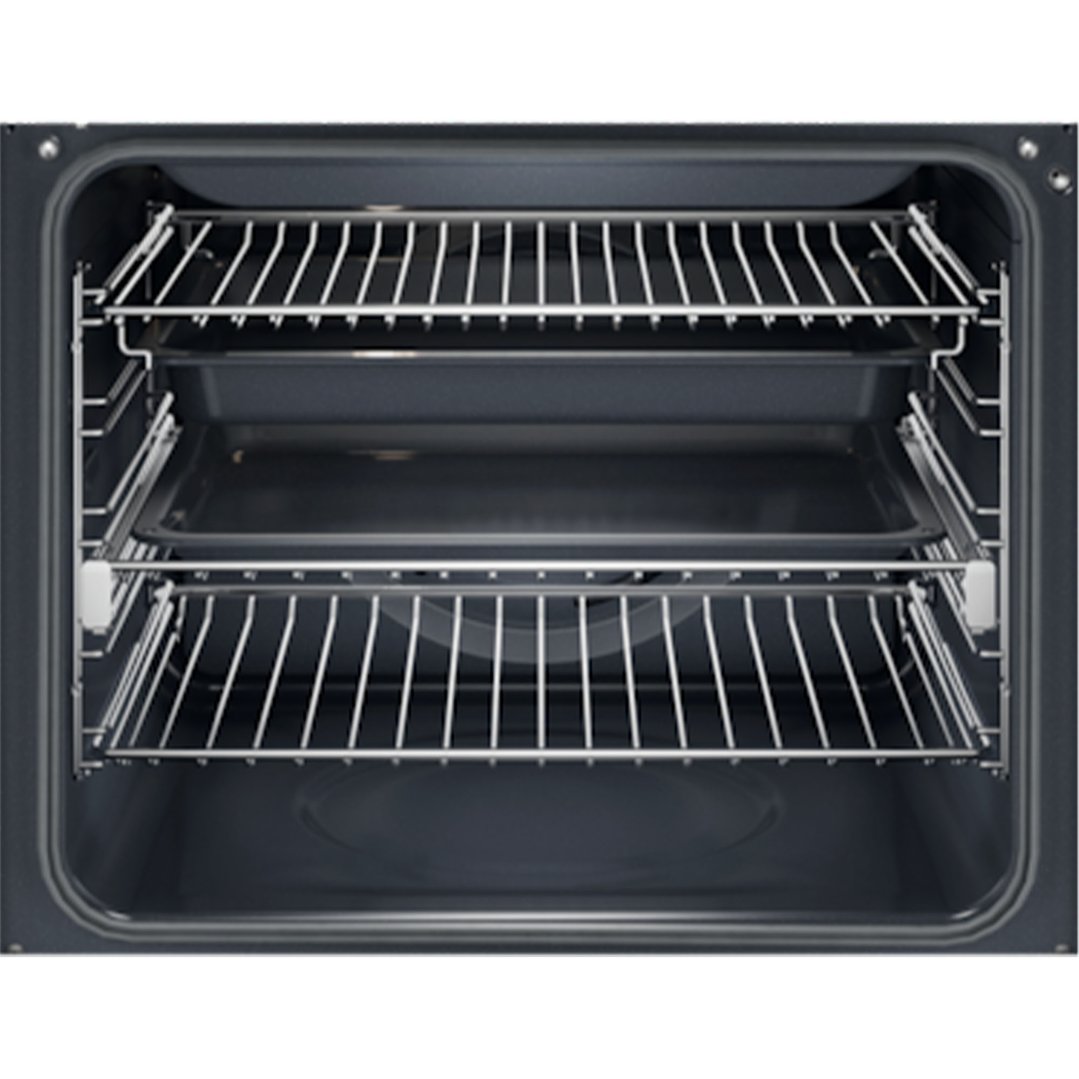Electrolux 60cm Pyrolytic Oven with SteamBake, Black - 500 Series EVEP6615DF
