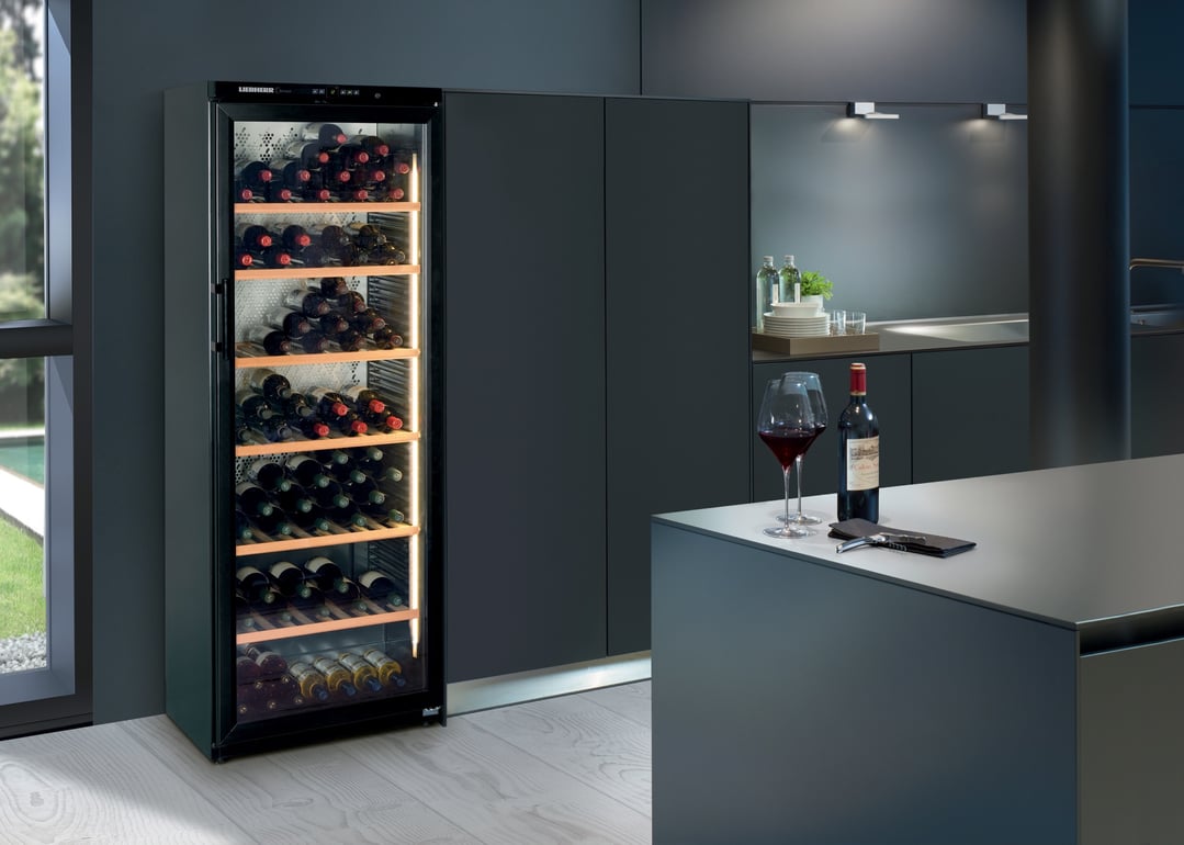 Liebherr 195 Bottle Wine Cabinet - Left Hinged WKB4612LHH