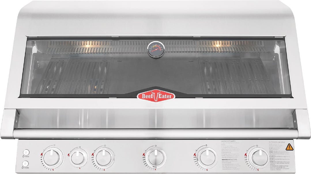 Beefeater 7000 Premium 5 Burner Built-In BBQ, Stainless Steel BBF7655SA