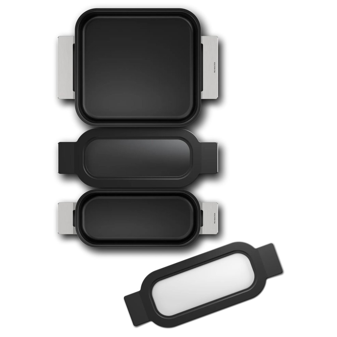 Bosch Induction Pans set of 3 HEZ9FF030