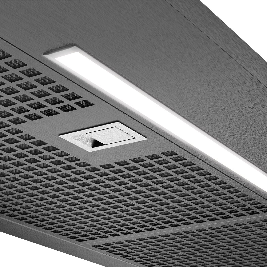 AEG 86cm Integrated Rangehood in Dark Stainless Steel DGE7970HB