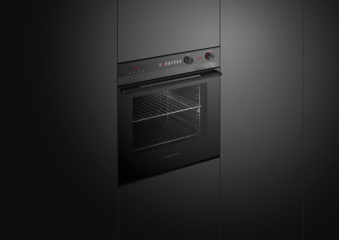 Fisher & Paykel 60cm Series 5 Contemporary Pyrolytic Oven, 7 Function OB60SC7CEPB1