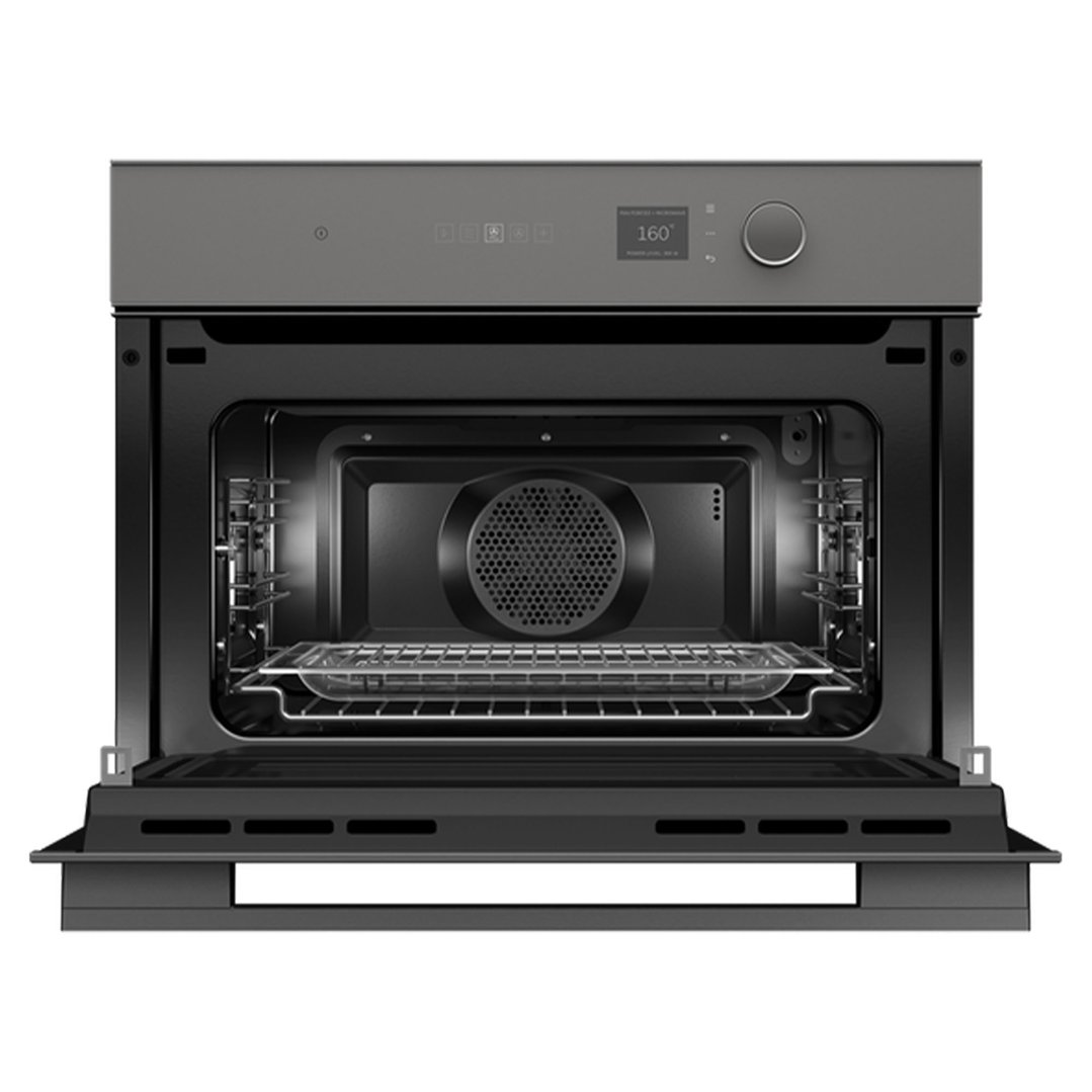 Fisher & Paykel 60cm Series 7 Minimal Compact Combi-Microwave Oven OM60NMLG1