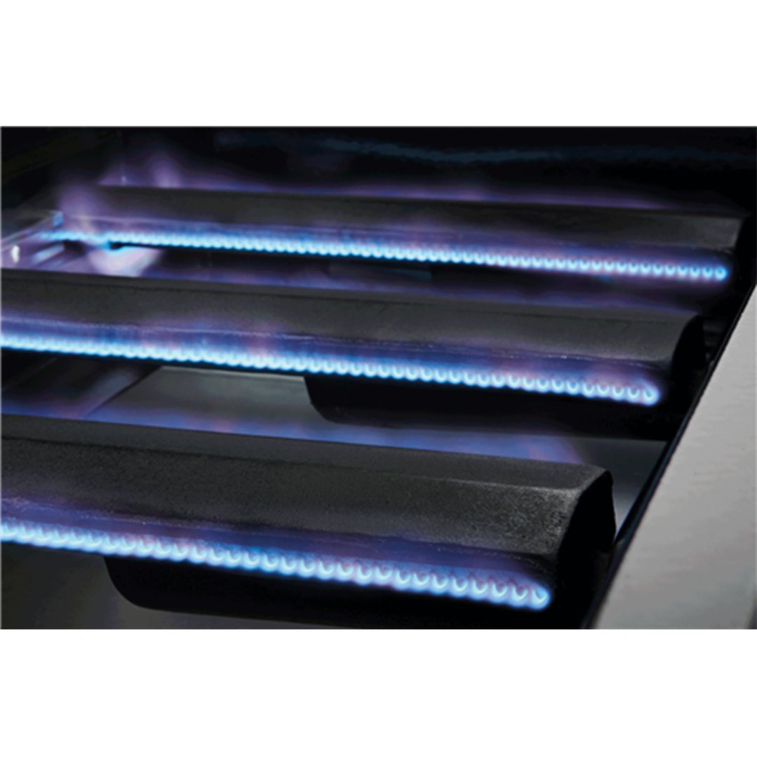 Beefeater 1200 Series 4 burner BBQ with side burner, stainless steel BMG1241SB