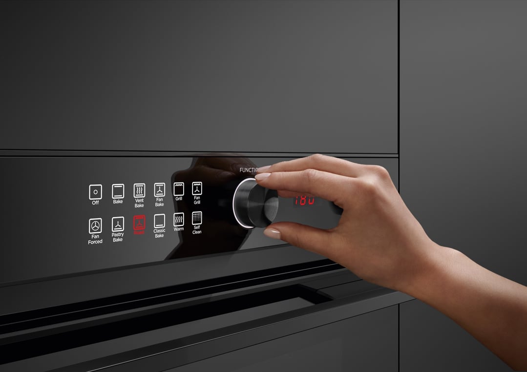 Fisher & Paykel 60cm Series 5 Contemporary Pyrolytic Oven, 7 Function OB60SC7CEPB1