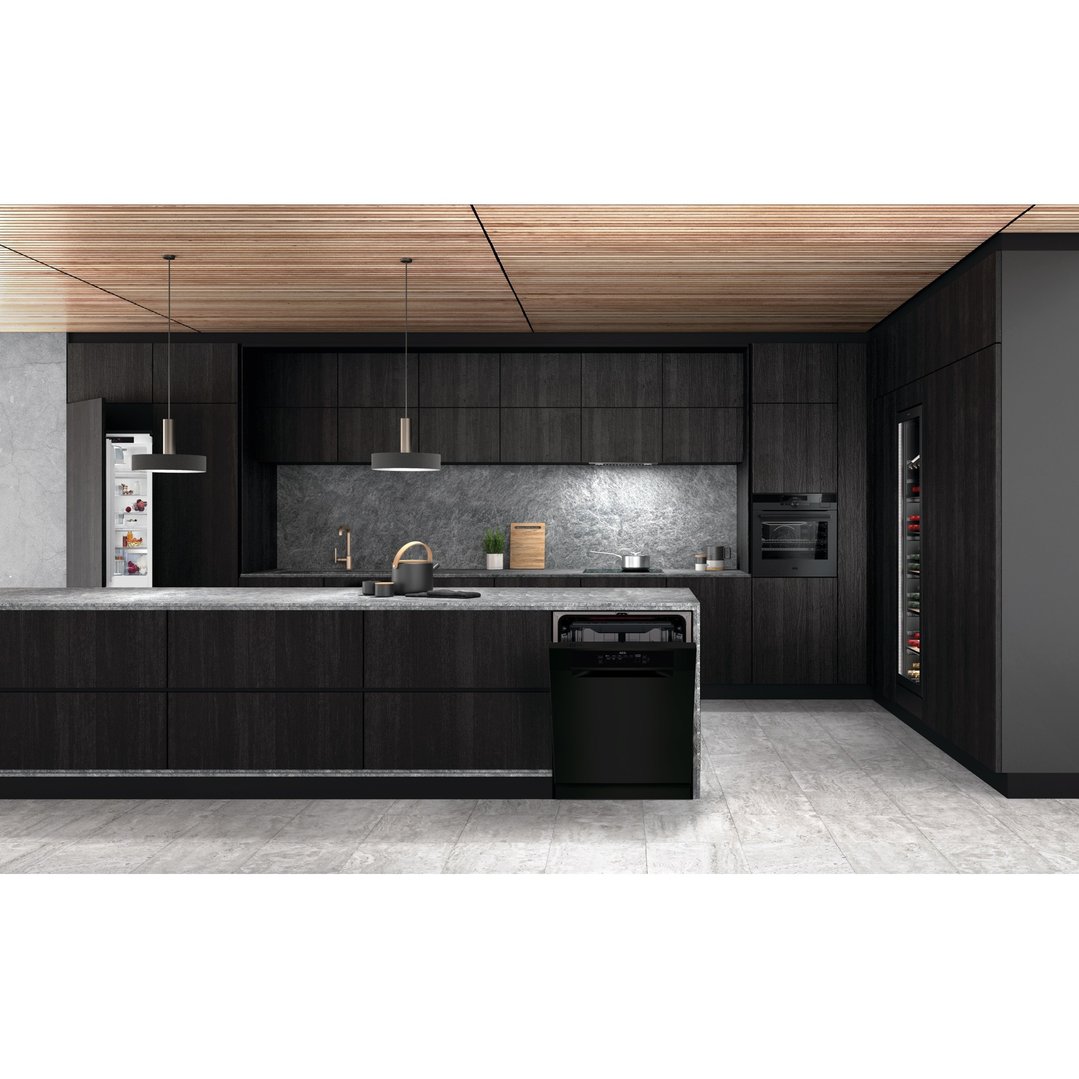 AEG 60cm Built-Under ComfortLift Matte Black Dishwasher FUF9490SMA