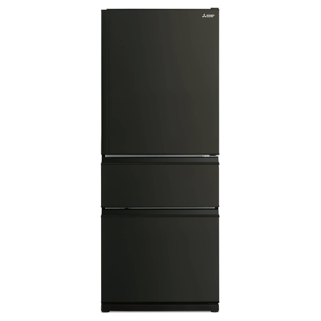 Mitsubishi Electric 450L CX Steel Series Bottom Mount Fridge - Matte Black MR-CX450ER-MB-A