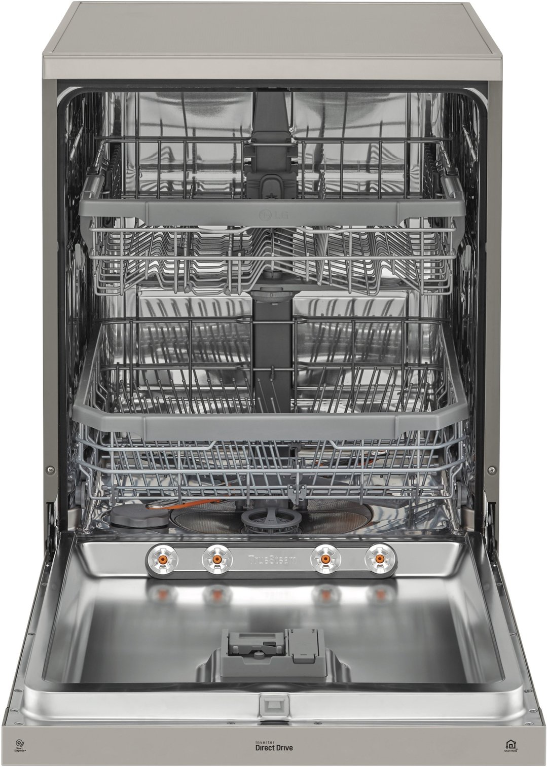 LG XD Series Quadwash Dishwasher Platinum Steel XD4B24PS