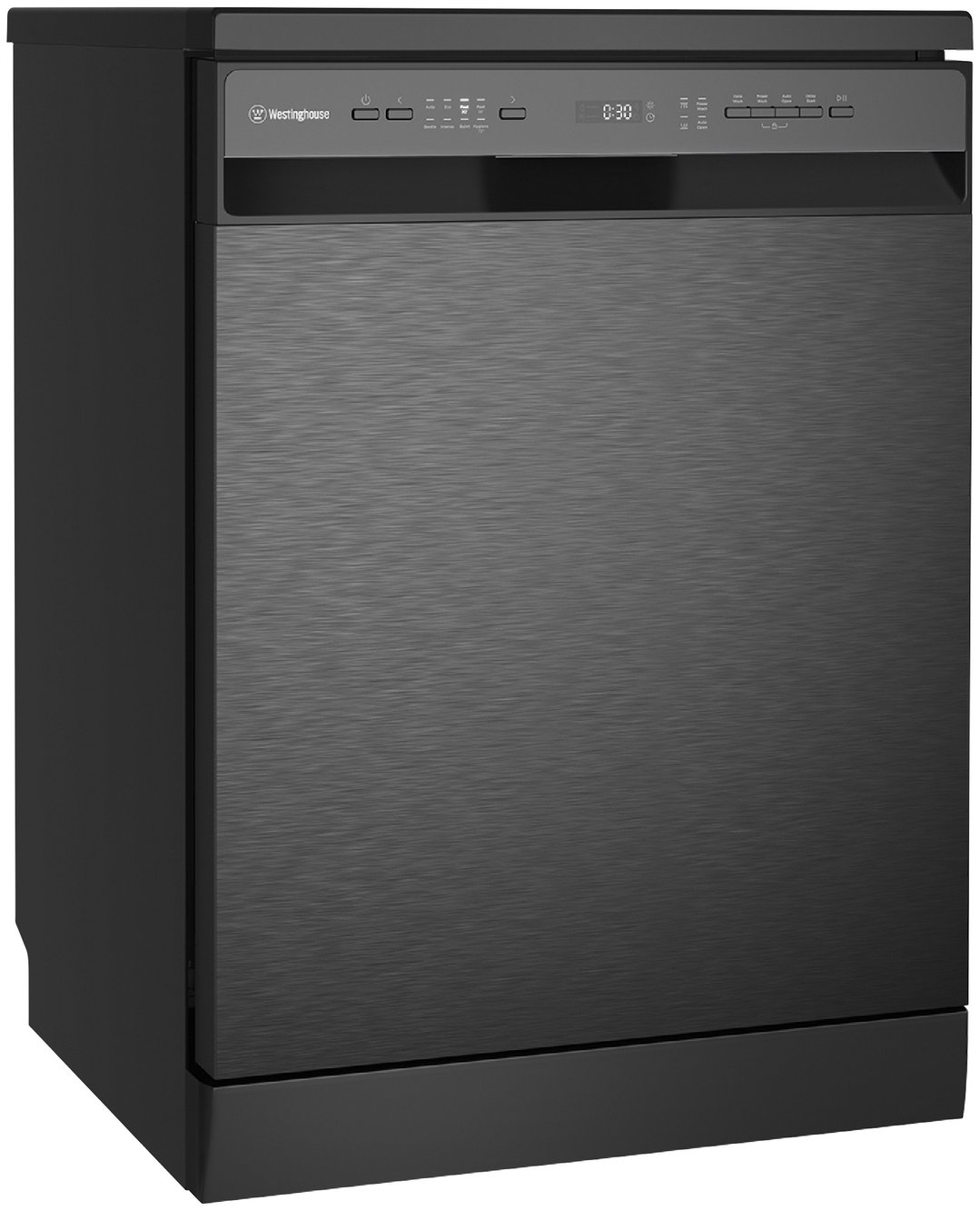 Westinghouse 60cm Dark Stainless Steel Freestanding Dishwasher WSF6606KXC