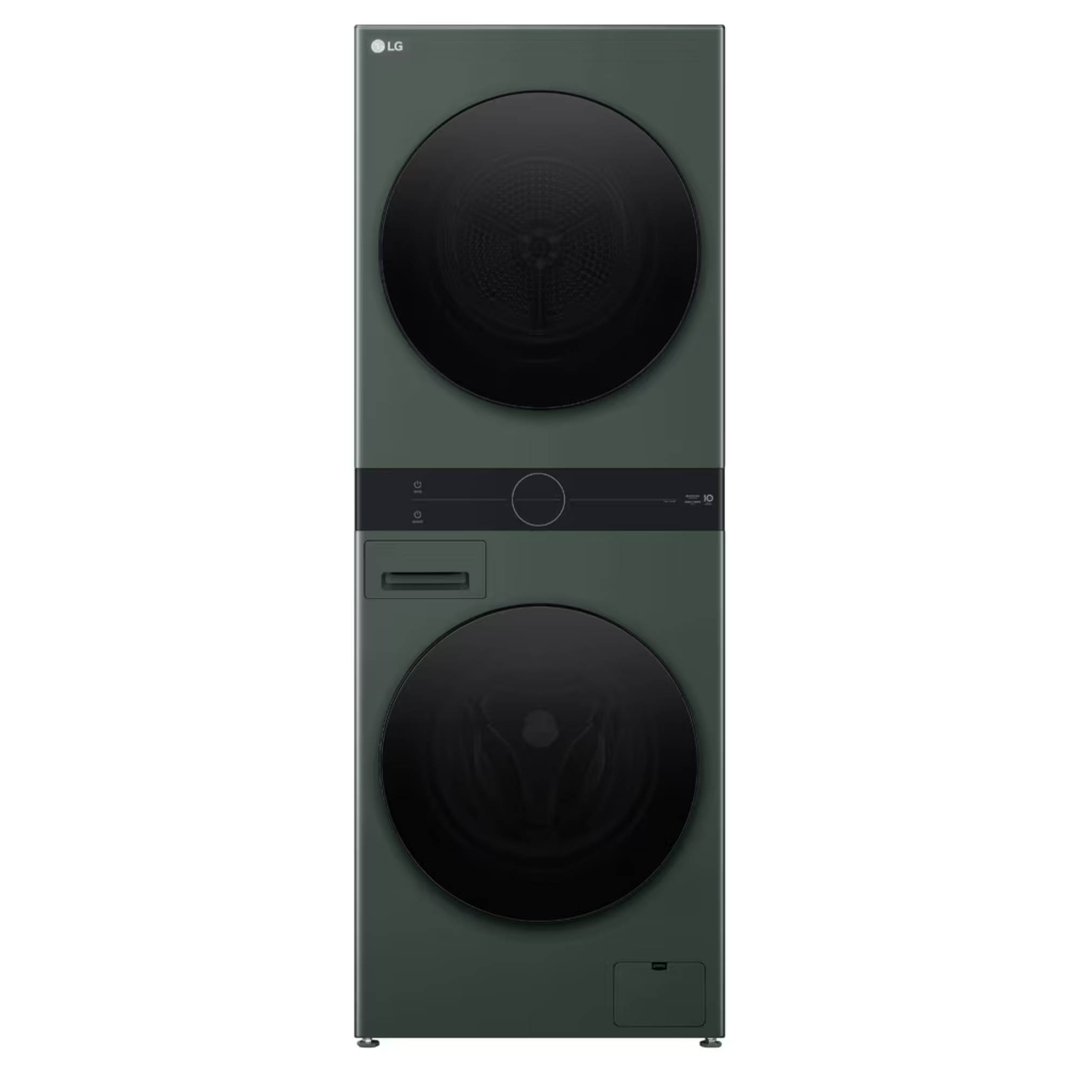 LG WashTower™ Compact All-In-One Stacked Washer Dryer - Forest Green WWT-1210FGX